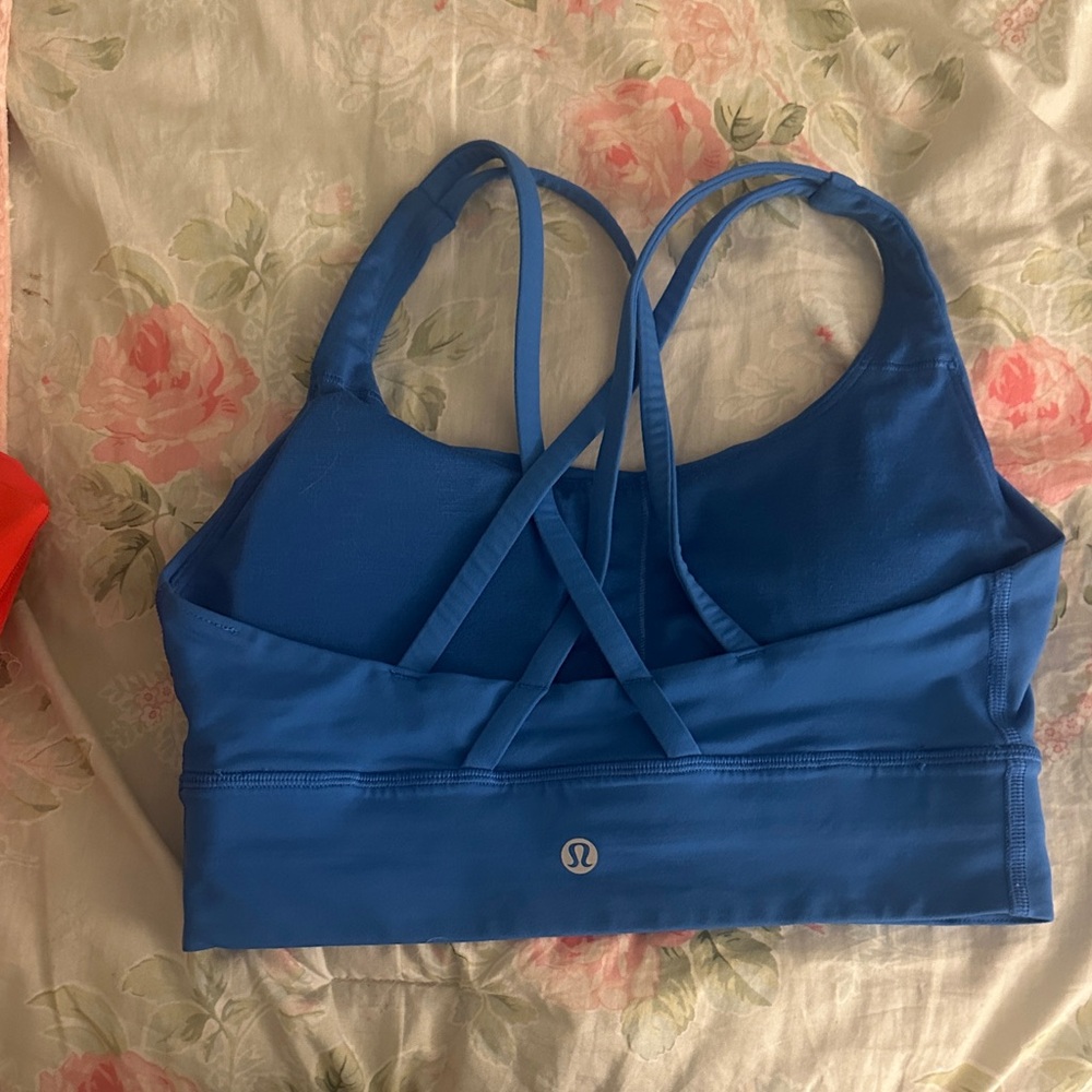 lululemon athletica Vibrant Blue Sports Bra